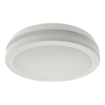 LED Stropní svítidlo se senzorem pohybu LED/20W/230V 3000/4000/6500K pr. 23 cm IP54 bílá